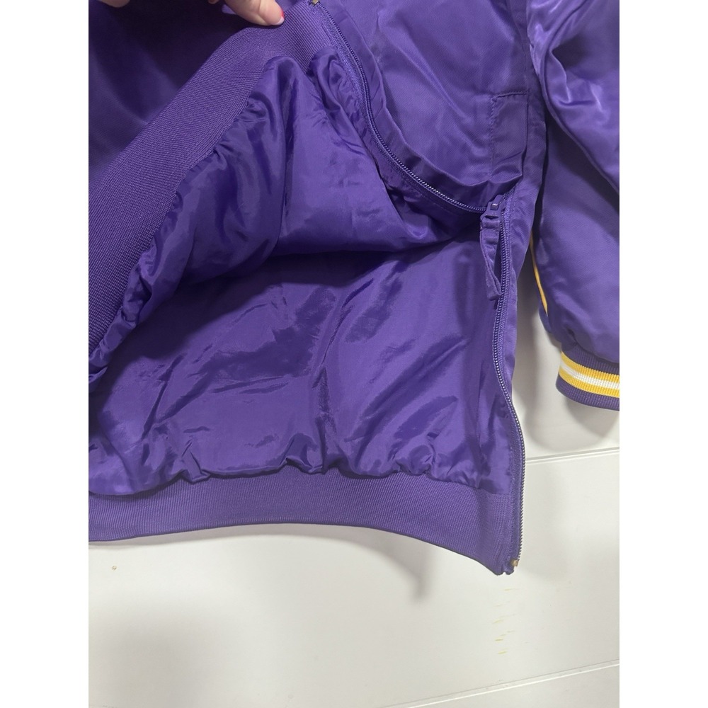 Vintage Minnesota Vikings Jacket Mens XL NFL Football Starter Pullover 90s‎ - Picture 6 of 14